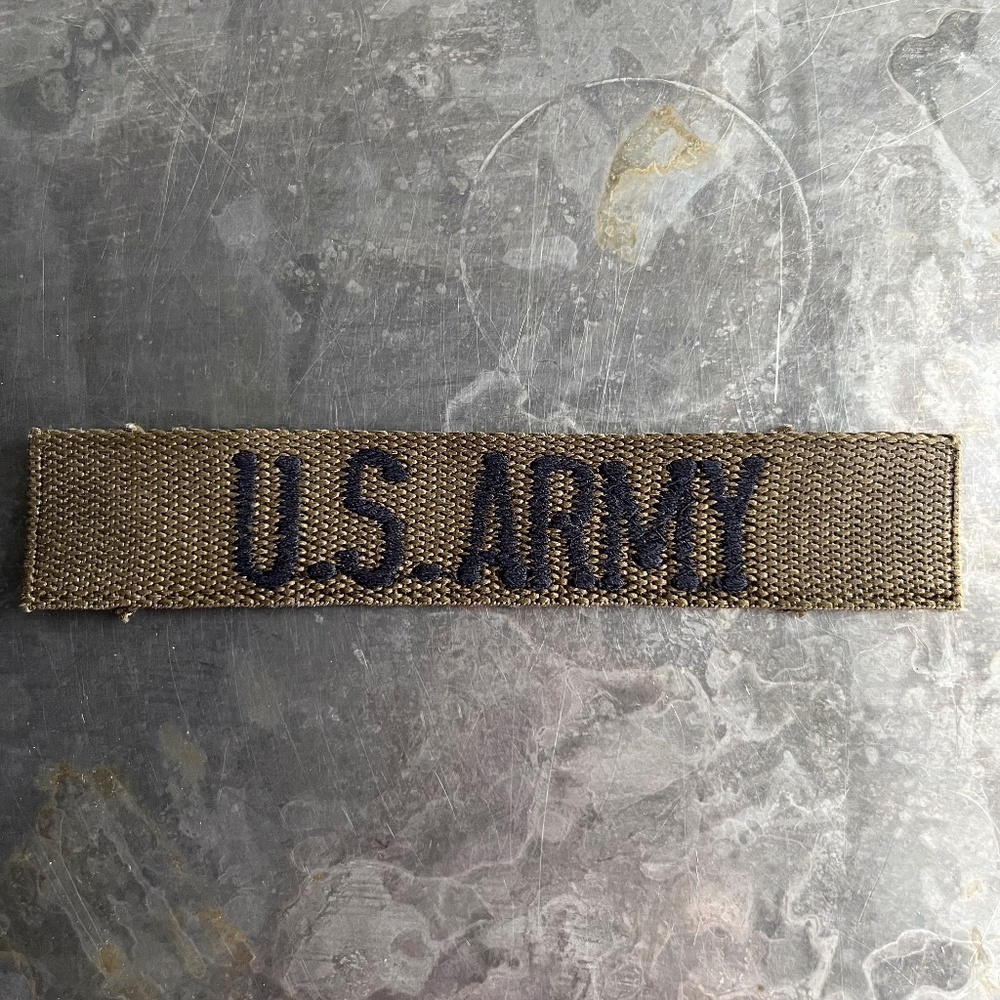 U.S. ARMY embroidered tape patch - Vintage